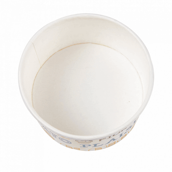 Pot à glace en carton PAROLE 90 ml - paquet de 50 unités