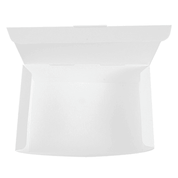 Lunch Box en carton nano-micro Blanche 20x14x5cm - carton de 360 unités