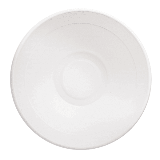 Bol rond en cellulose naturelle fibre de canne à sucre - Blanc - 950 ml - carton de 400 unités