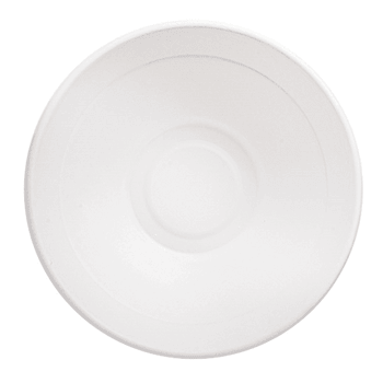 Bol rond en cellulose naturelle fibre de canne à sucre - Blanc - 950 ml - carton de 400 unités