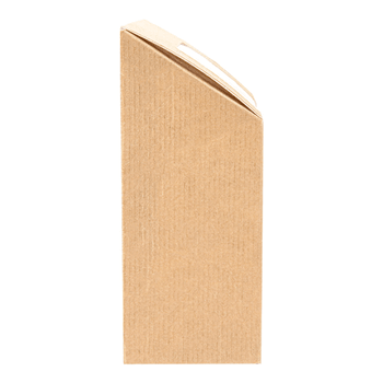 Boîte wraps et tacos en carton nano-micro avec fenêtre - 9.2x5.1x9.2x12.5cm - carton de 600 unités