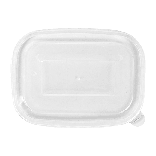 Couvercle en PP pour bac rectangulaire pour glaces KRAFT neutre - paquet de 50 unités