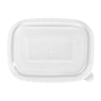 Couvercle en PP pour bac rectangulaire pour glaces KRAFT neutre - paquet de 50 unités