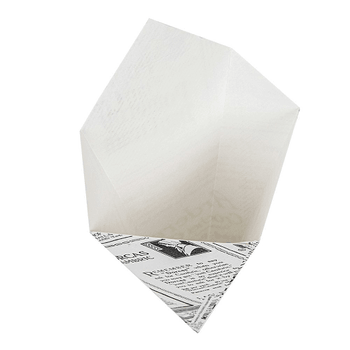 Cornet pour frites ou churrosTIMES en carton ondulé nano-micro 100g - carton de 1600 unités