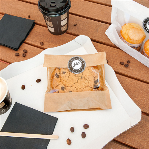 Plateau jetable en carton micro-cannelé 29x38 cm - Carton de 50 unités