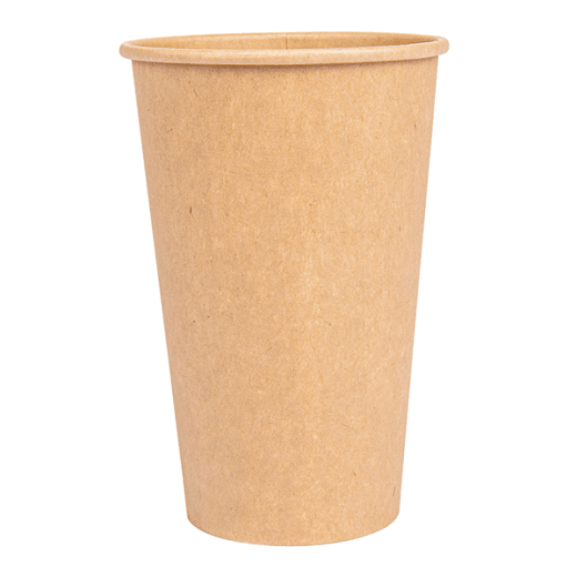 Gobelet en carton Kraft 48 cl pour boissons chaudes et froides - carton de 1000 unités