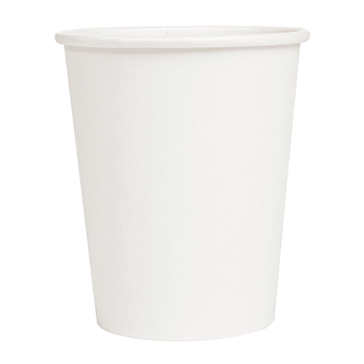 Lot De 200 Gobelets En Papier 80ml - Blanc, Biodégradables, Pour Café Chaud Et Boissons Froides