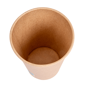 Gobelet en carton Kraft 48 cl pour boissons chaudes et froides - paquet de 50 unités