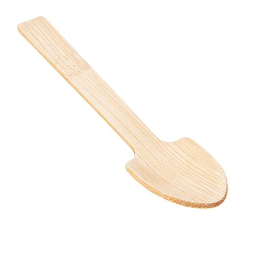 Cuillère à café en bambou 10.5 cm - pack de 100 unités