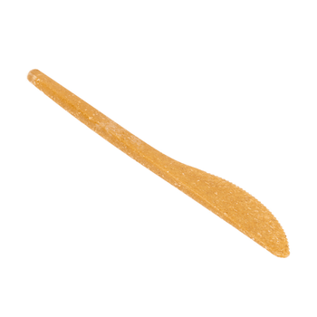 Couteau réutilisable 125 fois en fibre de bois 17 cm - pack de 80 unités