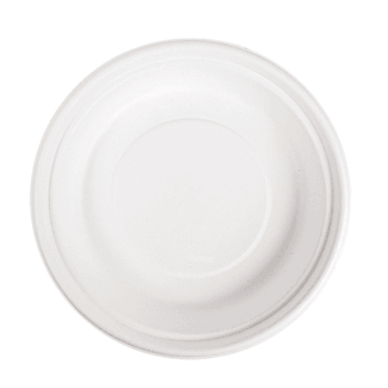 Bol rond en bagasse - Blanc - 700 ml - carton de 400 unités