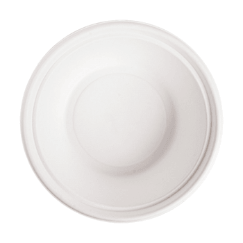 Bol rond en bagasse - Blanc - 1200 ml - carton de 400 unités