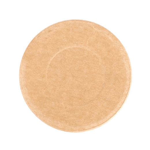 Couvercle pour pot à sauce en carton KRAFT de 30 à 120 ml - carton de 1000 unités