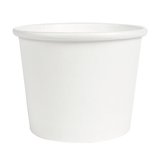 Pot à sauce en carton BLANC 80 ml - carton de 1000 unités