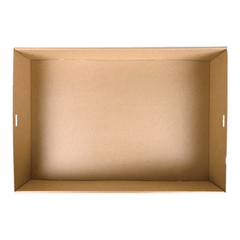 Boîte traiteur pâtissière  MARRON 45x31x8(h) cm - carton de 50 unités