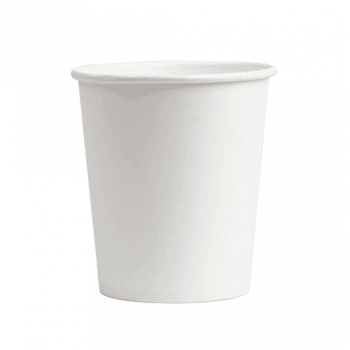 Gobelet en carton BLANC 18 cl pour café et boissons chaudes - paquet de 50 unités