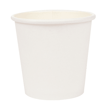 Gobelet en carton BLANC 5.5 cl pour café et boissons chaudes - paquet de 50 unités