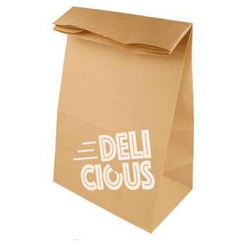 Sac papier SOS sans anses 22 + 12 x 31 cm DELICIOUS - carton de 500 unités