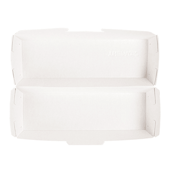 Coque Hot Dog en carton nano-micro MARRON 23,2x9x6,3 cm - paquet de 50 unités