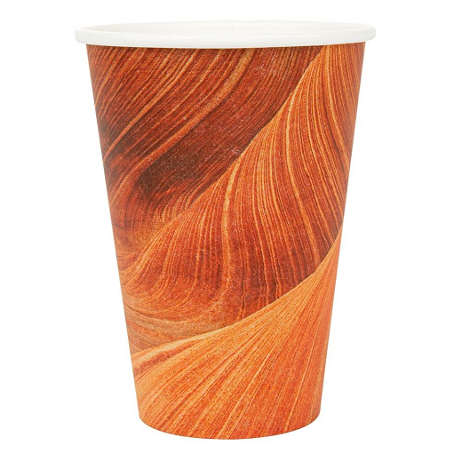 Gobelet en carton ARIZONA 24 cl pour boissons chaudes et froides - pack de 50 unités