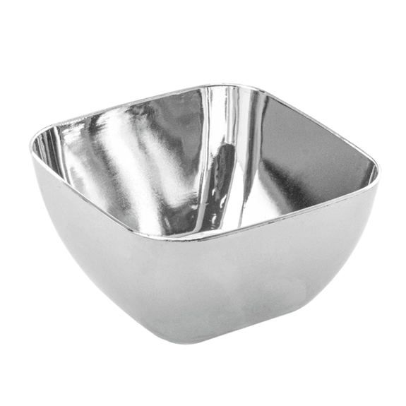 Ramequin 60 ml ligne métallisée argent - 5.7x5.7x3.2cm - carton de 500 unités