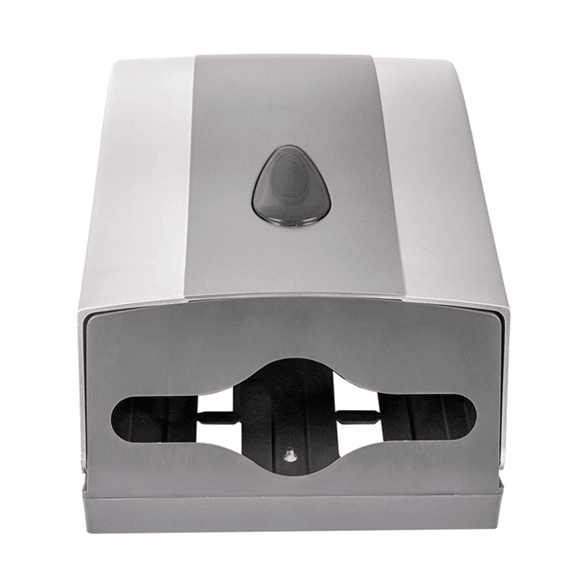 Distributeur de serviettes en ABS couleur métal - 27.5x37x13.5 cm - Carton de 1 unité