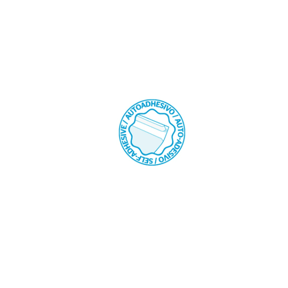 Sachet autoadhésif avec grande fenêtre transparente 21x16/14 cm  - pack de 500 unités