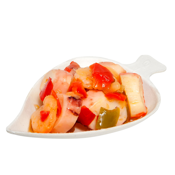 Assortiment mise en bouche Bionic  -  Blanc  - carton de 1000 unités