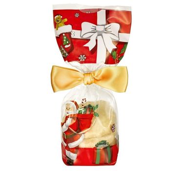 Sachet fond carton Xmas Gift 140 x 305 mm - paquet de 100 unités