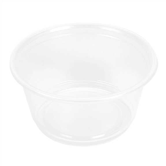 Pots et couvercles transparents 60 ml - Carton de 1200 sets