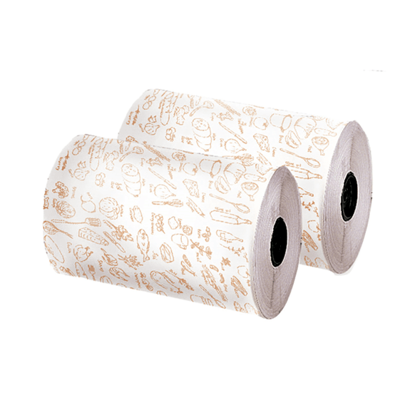 Feuille ingraissable traiteur en rouleau 0.34 x 500 m - pack de 2 rouleaux