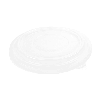 Couvercle micro ondables en PP transparent pour boîte à salade en carton 1300 ml - carton de 300 unités