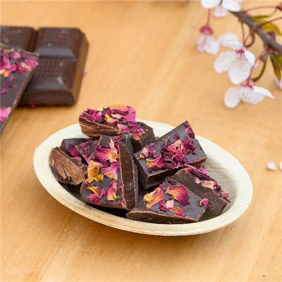 Mini bol ovale en feuille de palme 9x6x1.5 cm - carton de 500 unités