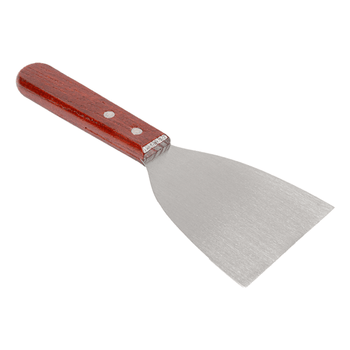 Spatule pour burger, pizza, ... 22cm en Inox - 8x11x2.5cm