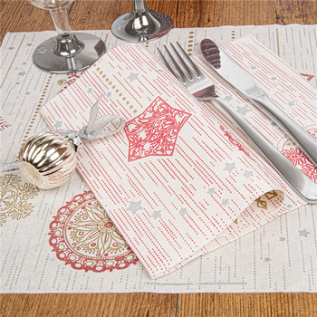 Set de table Like Linen POLARIS 30x40cm - Carton de 800 unités