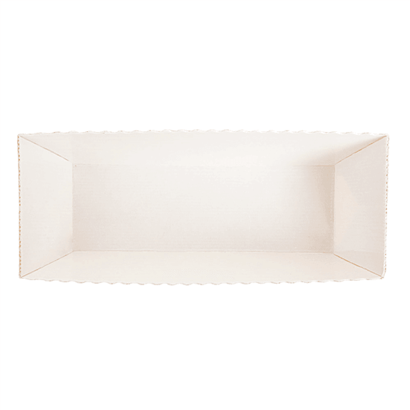 Barquette cuisson en carton 20.2 x 6.8 x 6.2 cm - carton de 300 unités