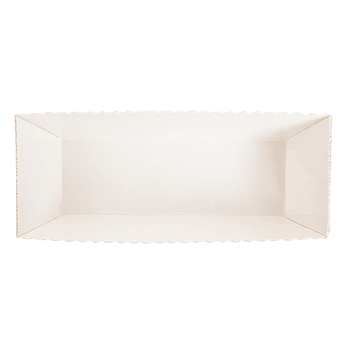 Barquette cuisson en carton 20.2 x 6.8 x 6.2 cm - carton de 300 unités