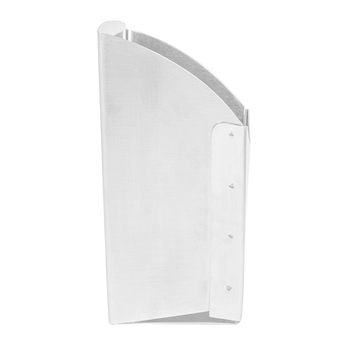 Boîte pour fritures en inox -  12 x 6.6 x 14.2 cm - Pack de 12