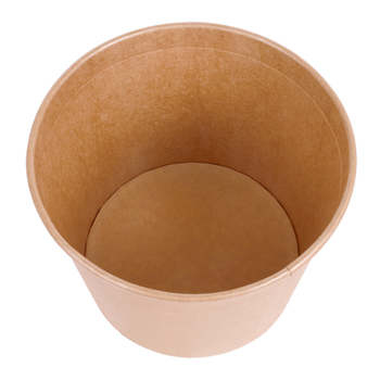 Bucket poulet kraft 2550 ml avec couvercle inclus - carton de 300 unités