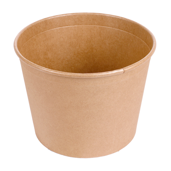 Bucket poulet kraft 2550 ml avec couvercle inclus - carton de 300 unités