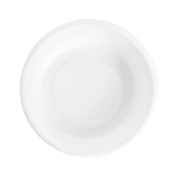 Pot à sauce avec couvercle en cellulose naturelle fibre de canne à sucre  - BLANC - 30 ml - carton de 1000 unités