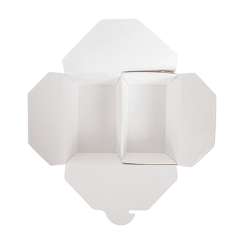 Boite américaine en carton pour plats cuisinés Kraft 2 compartiments 675+675 ml - carton de 300 unités