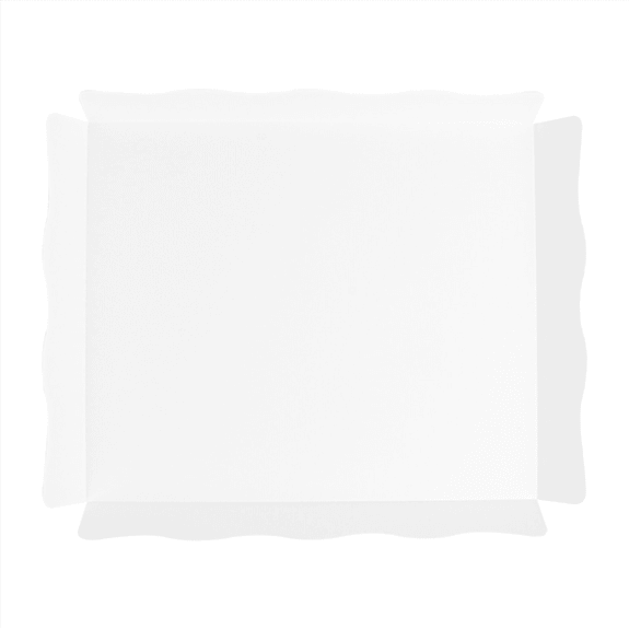 Plateau de transport avec couvercle MARRON 32x27x4.5(h) cm - carton de 150 unités