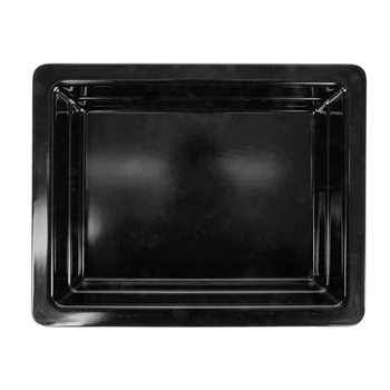 Bac Gastronorm en mélamine NOIR 1/2 - hauteur 6.5 cm - Carton de 6 unités