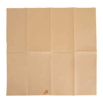 Serviette Soft voie sèche 40x40 cm NATUREL - carton de 750 unités