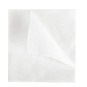Serviette non tissée Like-Linen cocktail 20x20 cm BLANCHE - carton de 3600 unités