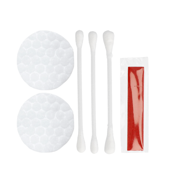 Vanity set en sachet individuel en papier Azur - Paquet de 250 unités