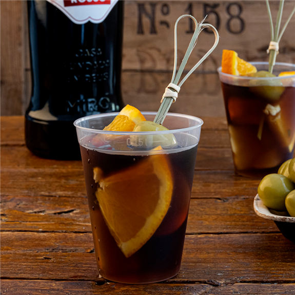 Gobelet en PP 150 ml avec graduation - carton de 1000 unités