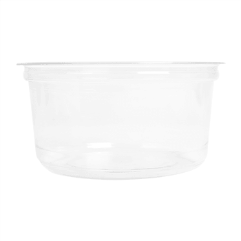 Pot traiteur transparent 375 ml - carton de de 576 unités