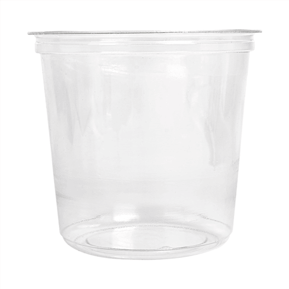 Pot traiteur transparent 750 ml - carton de 576 unités